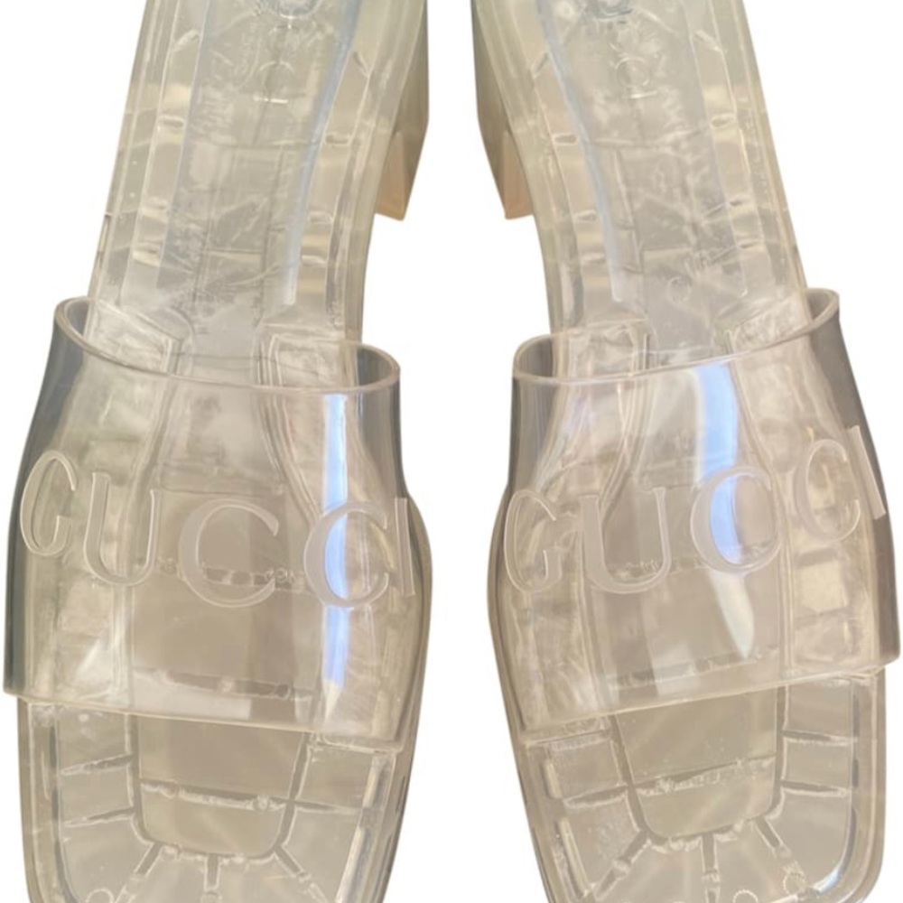 Clear Gucci Jelly size 38